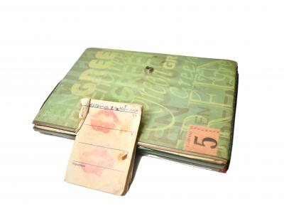 Cuaderno de Jhoanna que conserva su madre